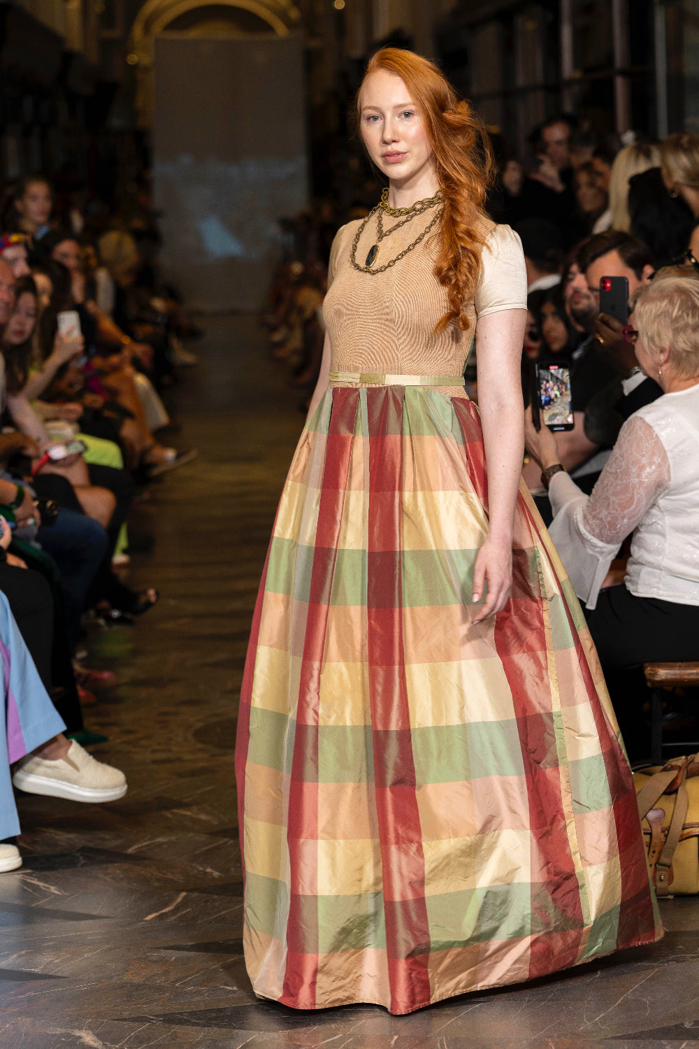 Hemp Net Bodice Gown