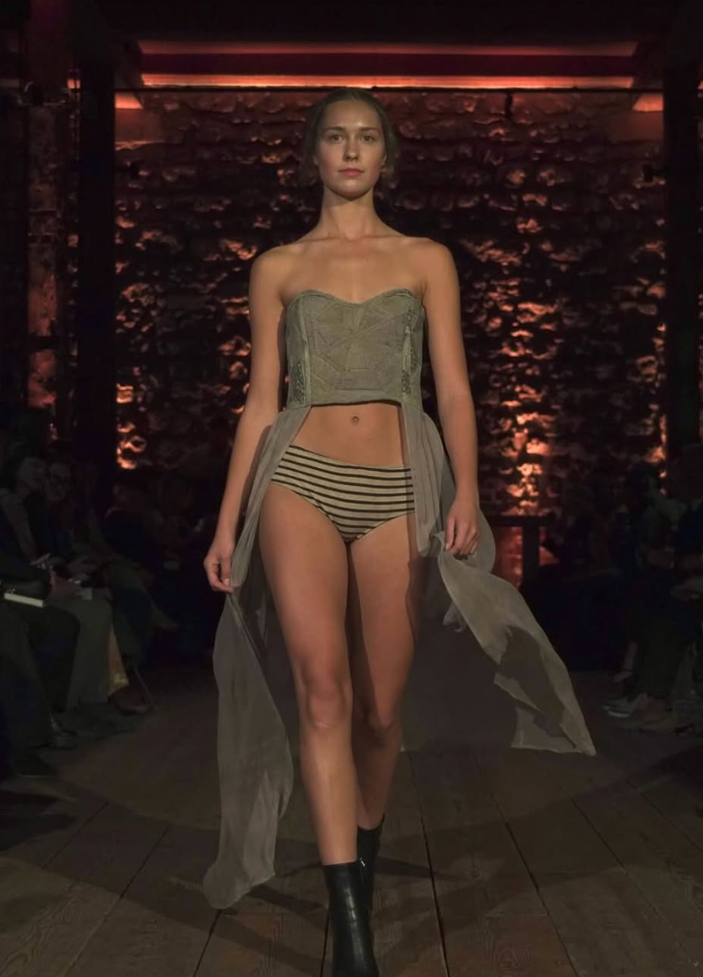 Striped Hipster Brief