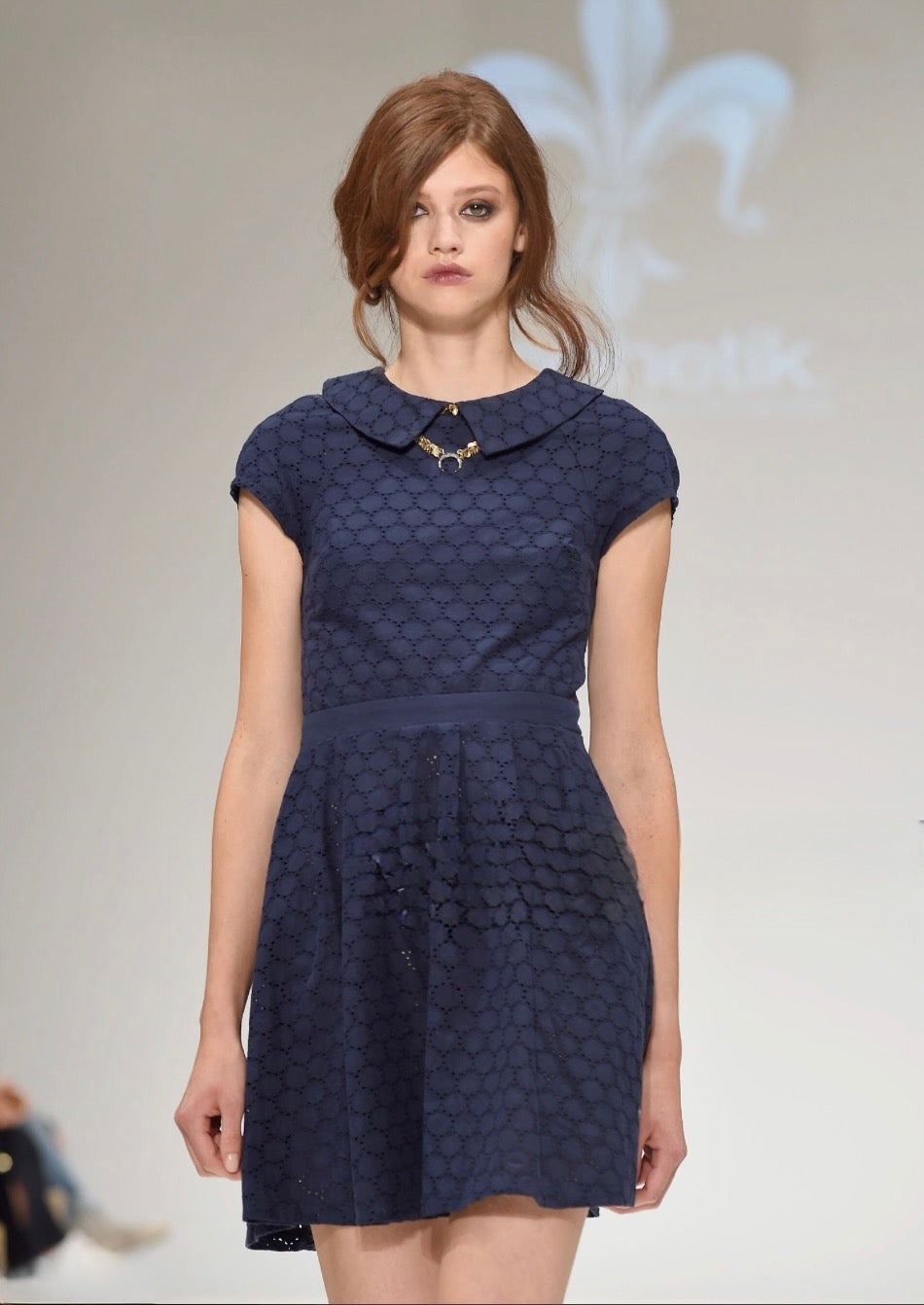 Peter Pan collared Cocktail Dress