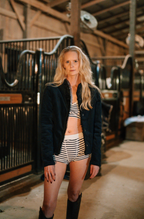 Cotton Velour Jacket