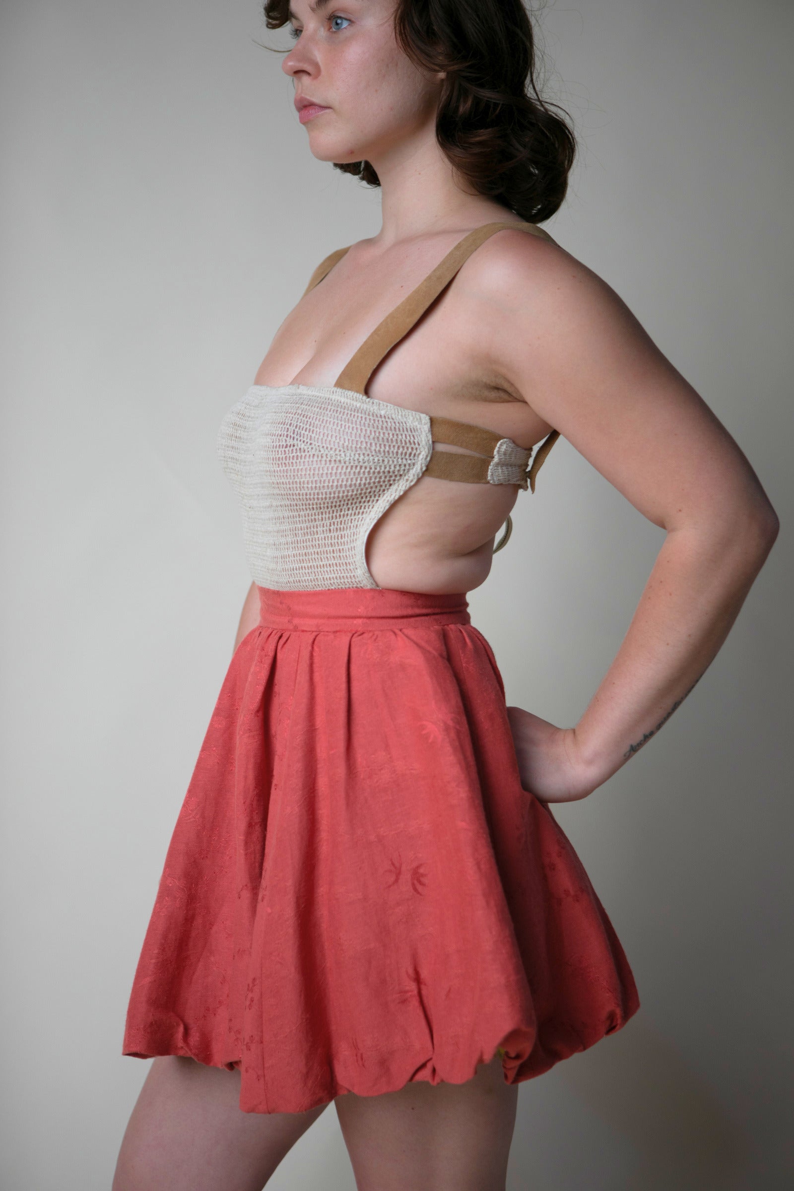 Strap Hemp Net dress