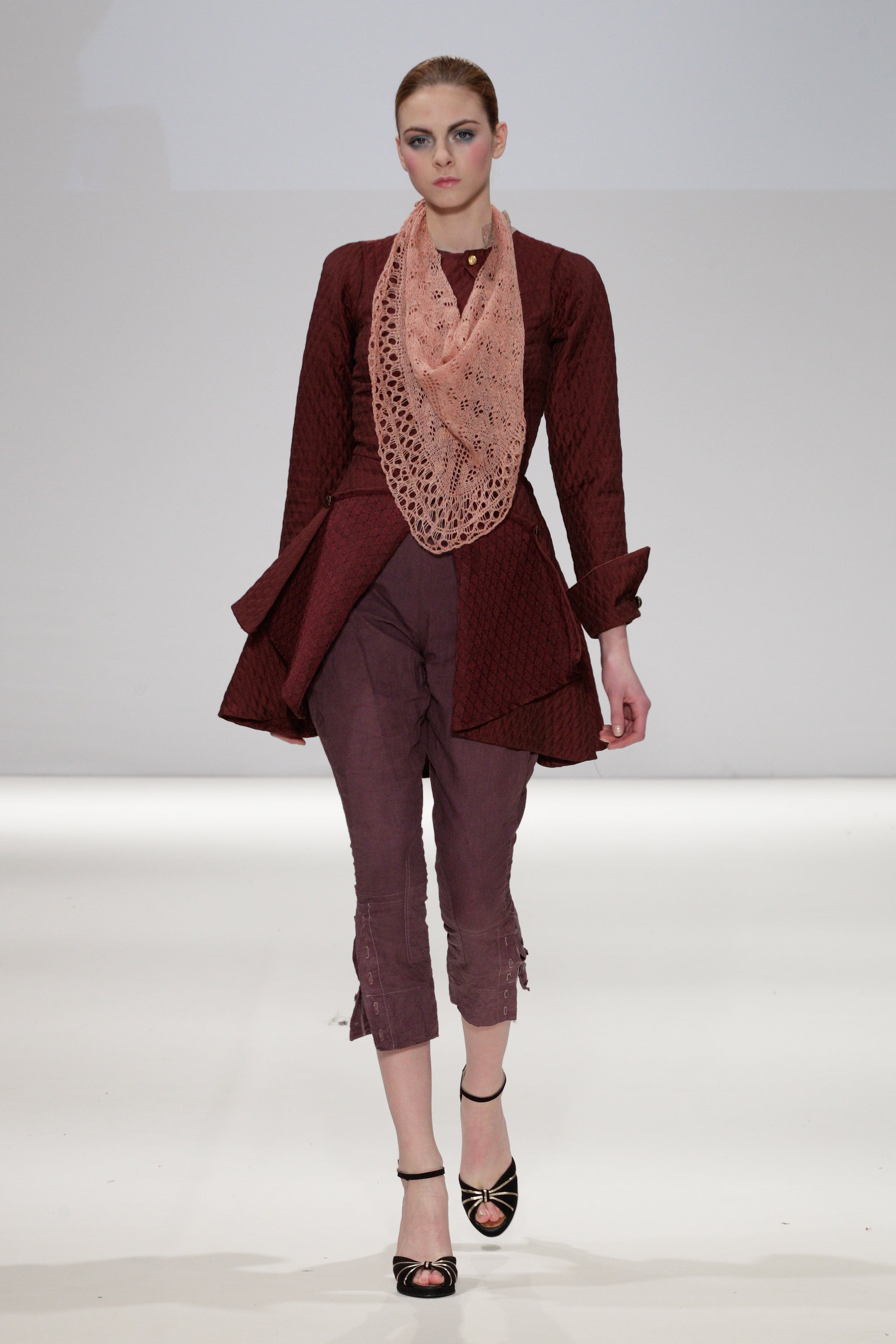 Quilted Red Riding Jacket