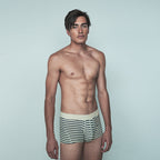 A Striped Hemp Boxer Brief